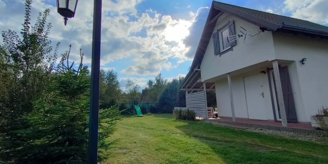 Domek Julek, Słoneczna Polana Słajszewo, Całoroczny wynajem domków nad Morzem Bałtyckim